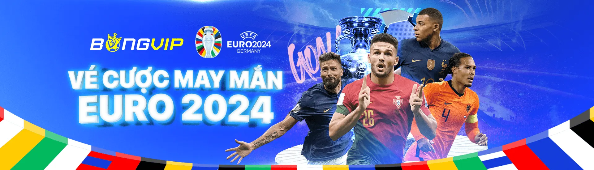 Vé cược may mắn Euro 2024