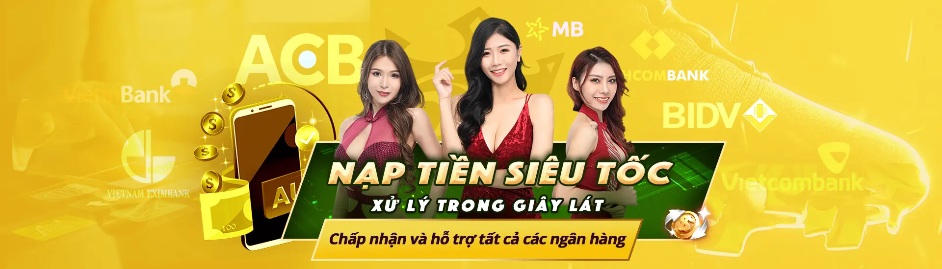 Nạp tiền siêu tốc, xử lý trong giây lát