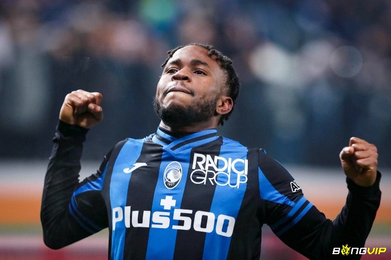 Ấn tượng trong top 5 cầu thủ ghi bàn nhiều nhất C2 đó là Ademola Lookman (Atalanta)