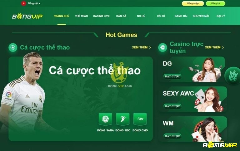 Chỉ bắt kèo kick off tại web cược uy tín như BONGVIP