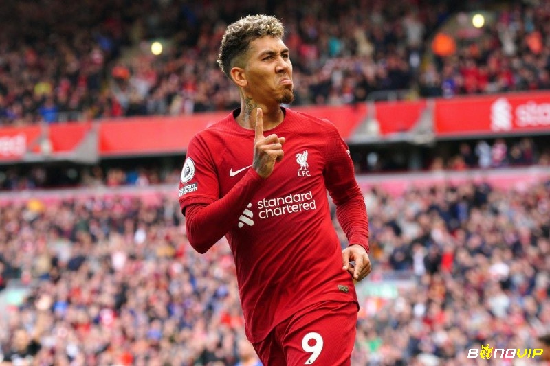 Tiền đạo hay nhất Liverpool Roberto Firmino luôn có sự tích cực khi thi đấu