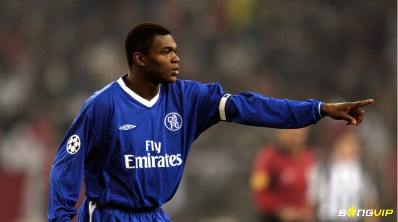 Marcel Desailly luôn thể hiện sự nhiệt huyết và mạnh mẽ trong mỗi trận đấu