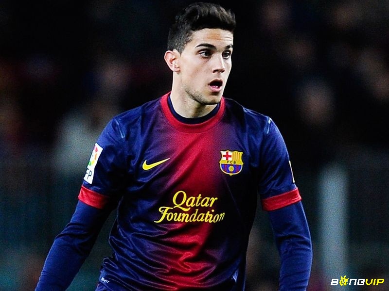 Xuất sắc trong các trung vệ hay nhất Laliga phải kể đến Marc Bartra