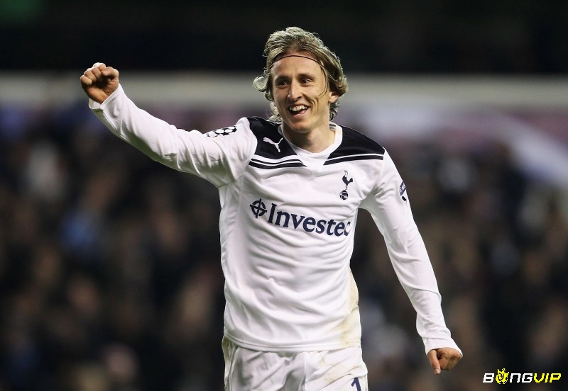 Luka Modric từng là cầu thủ xuất sắc nhất mùa giải của Tottenham năm 2010-2011