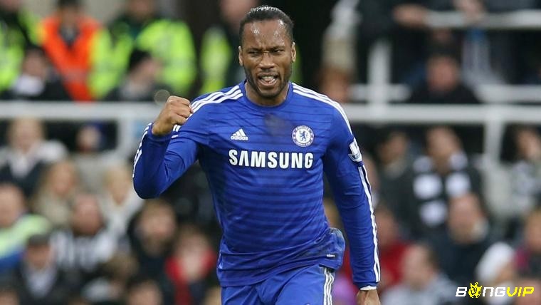 Didier Drogba là tiền đạo đã góp công giúp Chelsea lần đầu tiên lên ngôi vô địch châu Âu