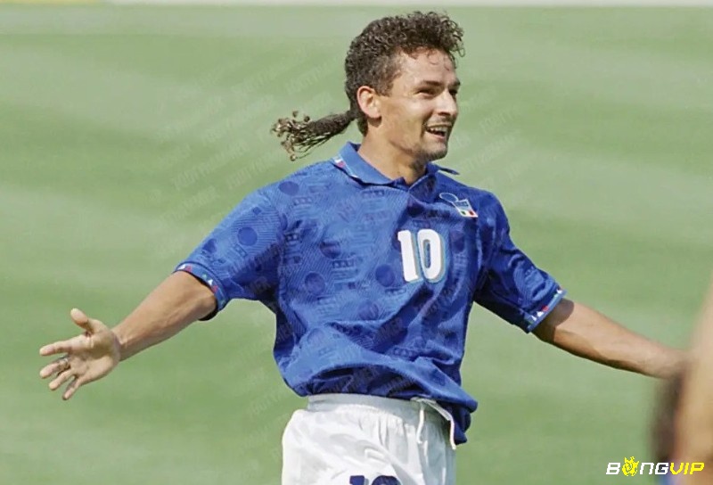 Roberto Baggio luôn thi đấu hết mình mỗi khi được ra sân thi đấu