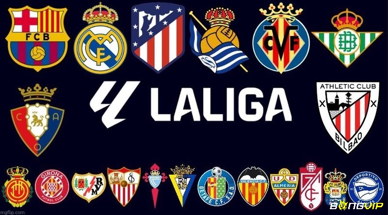 Cùng bongvip tìm hiểu về các câu lạc bộ Laliga nhé