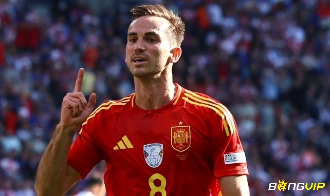 Fabian Ruiz là tiền vệ có khả năng ghi bàn đỉnh nhất EURO 2024