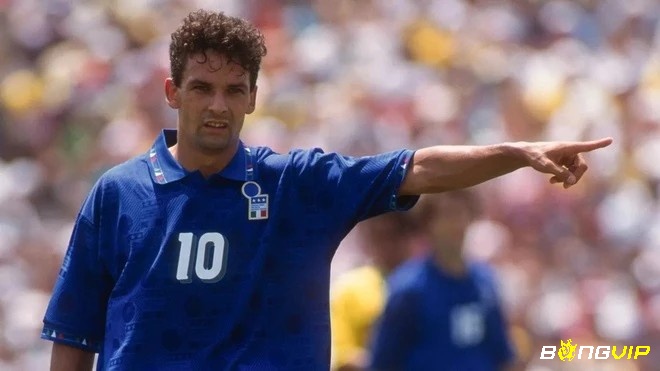 Hình ảnh tiền vệ Roberto Baggio