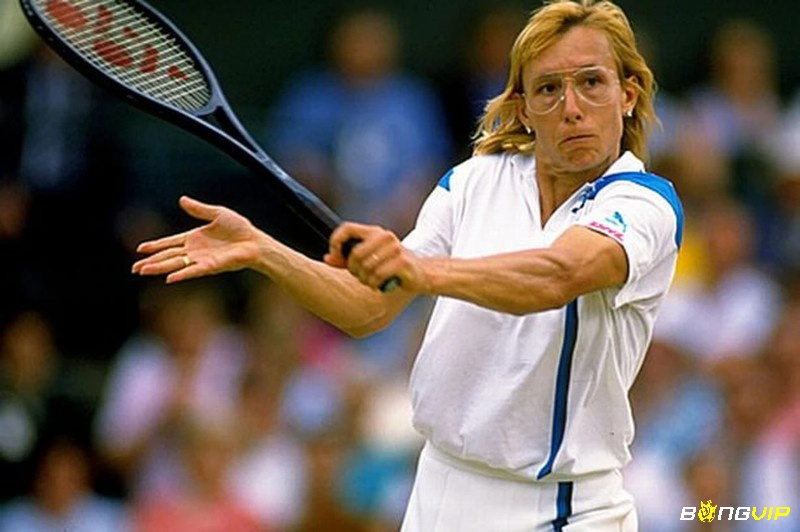 Martina Navratilova được mệnh danh là một huyền thoại tennis