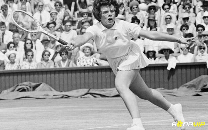  Billie Jean King là một tay vợt tennis nữ xuất sắc tài năng