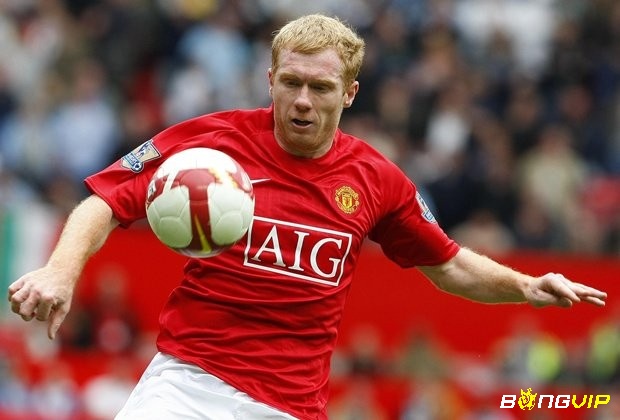  Paul Scholes là mẫu tiền vệ tấn công đầy sáng tạo của ngoại hạng Anh