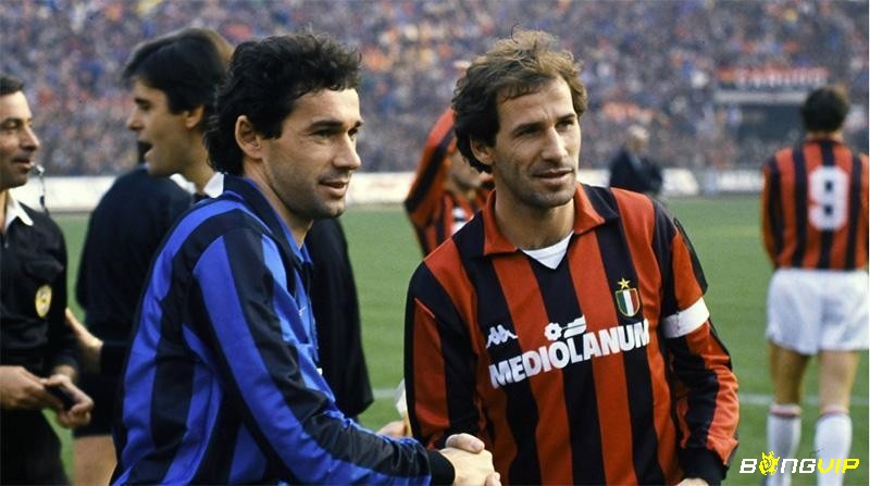 Franco Baresi phát triển bản thân và cống hiến tất cả cho AC Milan