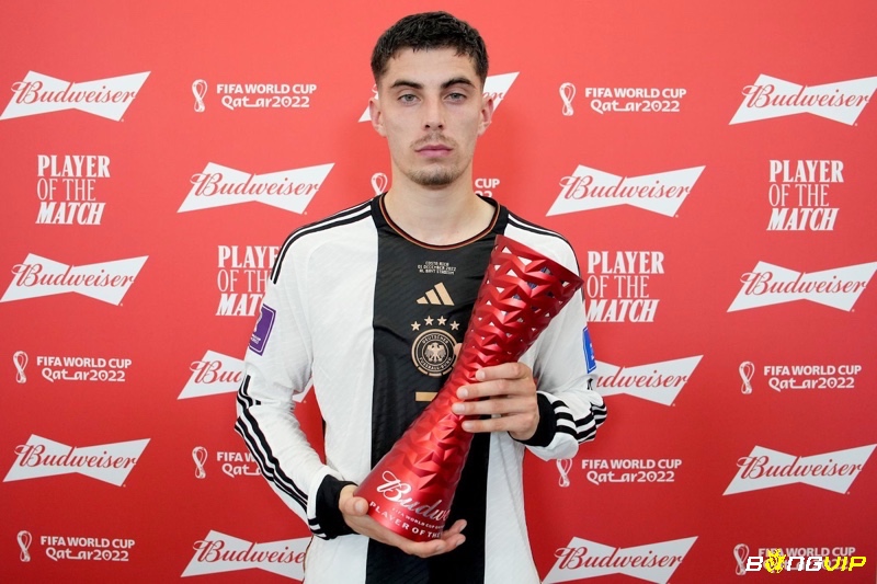 Kai Havertz là cầu thủ trẻ đầy tài năng và có gương mặt cực nổi bật và điển trai