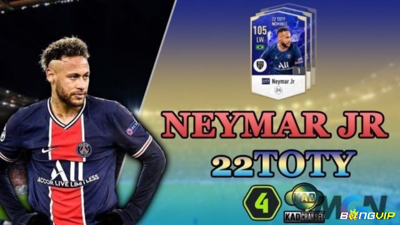 Neymar Jr. có kỹ thuật đá bóng vô cùng điêu luyện và chuyên nghiệp