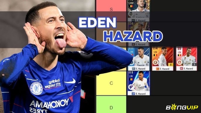 Eden Hazard có lối chơi hấp dẫn và kiểm soát bóng cực hay tại FO4